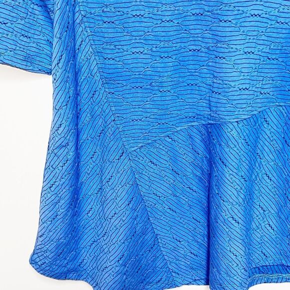 *Host Pick*NWT Habitat H58008 Cotton Swing Short Sleeve Top Womens Sz S/M - Picture 7 of 10